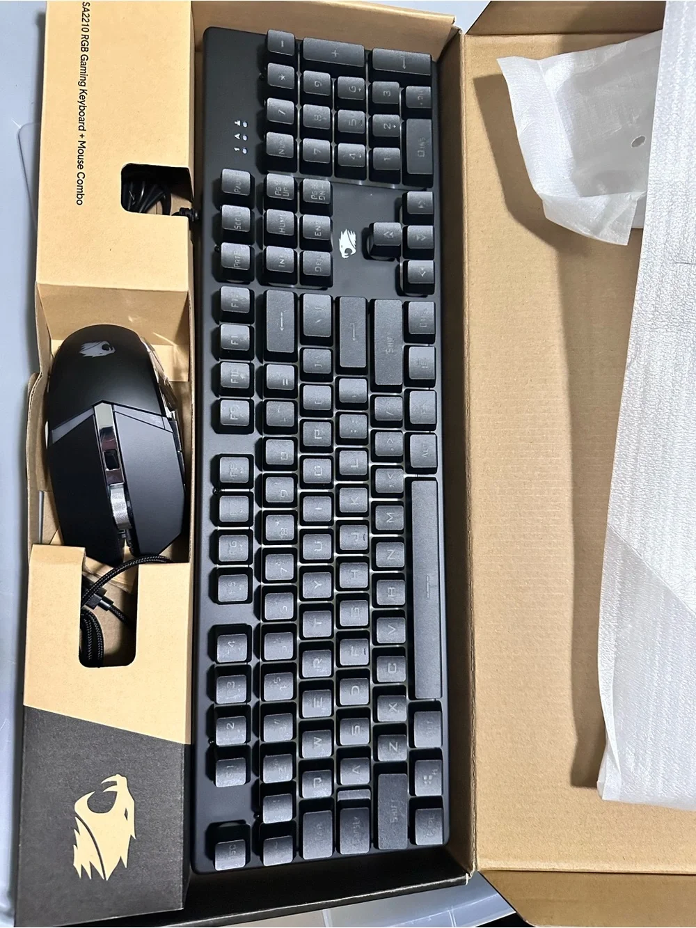 Ibuypower RGB Gaming Keyboard and Mouse Combo